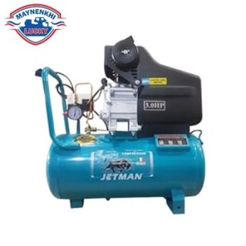 Máy nén khí mini có dầu Jetman 3hp 30 lít 1 tụ